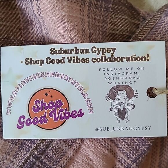 Handmade Vintage Upcycled Kantha & Flannel Shacket - TAYLOR ERAS TOUR - Picture 11 of 11